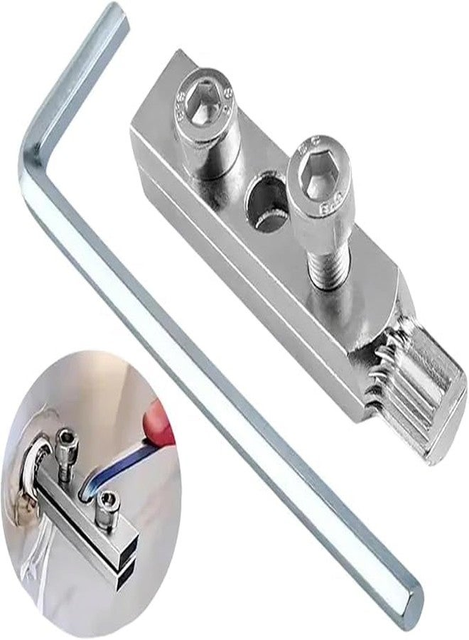 VishBin Broken Pipe Extractor Tool for Damaged Screw Remover And Extractor, Multifunctional Handle Broken Faucet Removal Tool - Image 1